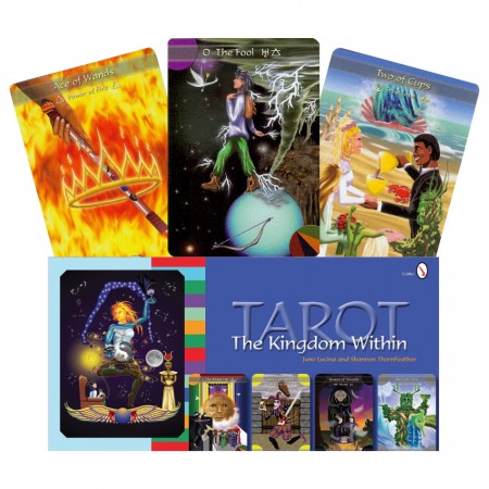 The Kingdom Within Tarot kortos Schiffer Publishing